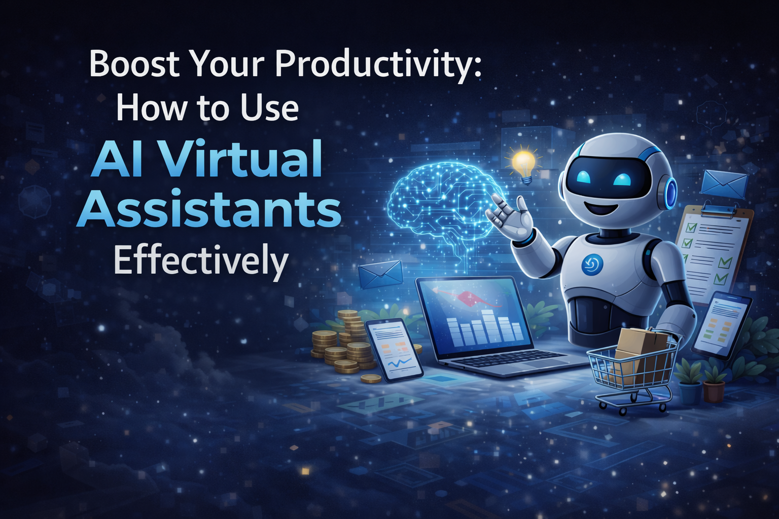 Boost Your Productivity: How to Use AI Virtual Assistants Effectively