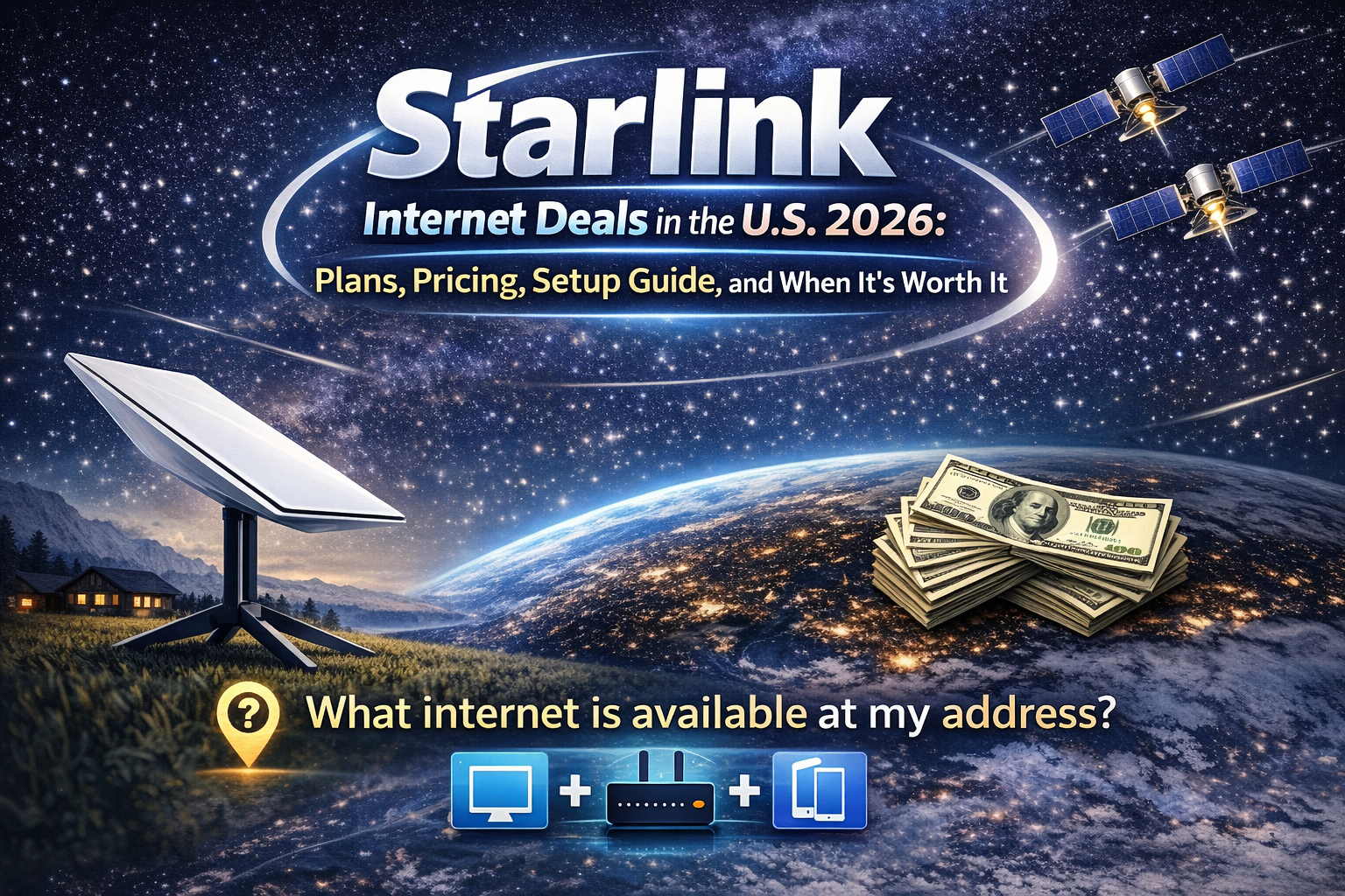 Starlink Internet Deals 2026 (U.S.): Plans, Pricing, Setup Guide, and Is It Worth It?